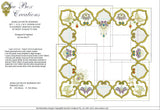 Jewelled Motif Borders Set 1 - Borders A, B, C, D - 18 by Sue Box