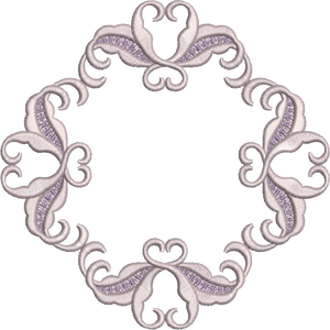 Machine Embroidery Motif -05 - Mix N Match Elegance - by Sue Box