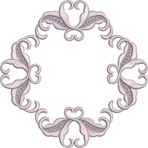 Machine Embroidery Motif -05 - Mix N Match Elegance - by Sue Box