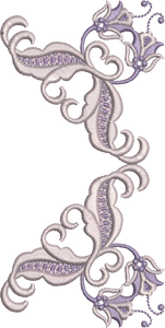 Machine Embroidery Motif -07 - Mix N Match Elegance - by Sue Box