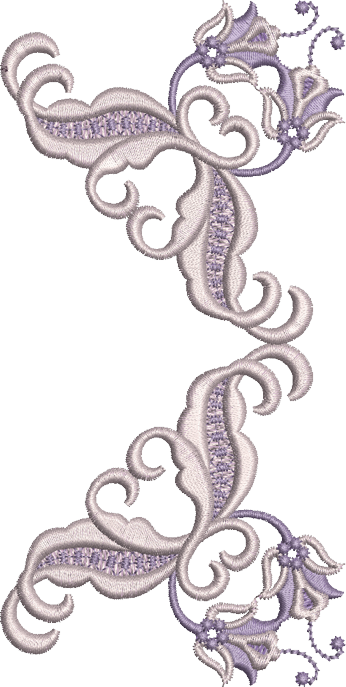 Machine Embroidery Motif -07 - Mix N Match Elegance - by Sue Box