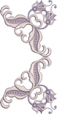 Machine Embroidery Motif -07 - Mix N Match Elegance - by Sue Box
