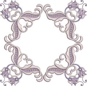 Machine Embroidery Motif -08 - Mix N Match Elegance - by Sue Box