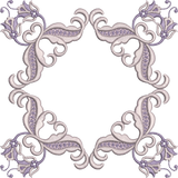 Machine Embroidery Motif -08 - Mix N Match Elegance - by Sue Box