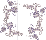 Machine Embroidery Motif -16 - Mix N Match Elegance - by Sue Box