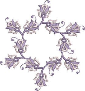 Machine Embroidery Motif -28 - Mix N Match Elegance - by Sue Box