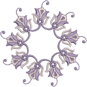 Machine Embroidery Motif -31 - Mix N Match Elegance - by Sue Box