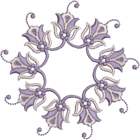 Machine Embroidery Motif -31 - Mix N Match Elegance - by Sue Box