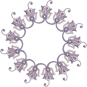 Machine Embroidery Motif -33 - Mix N Match Elegance - by Sue Box