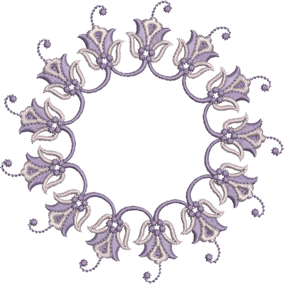 Machine Embroidery Motif -33 - Mix N Match Elegance - by Sue Box