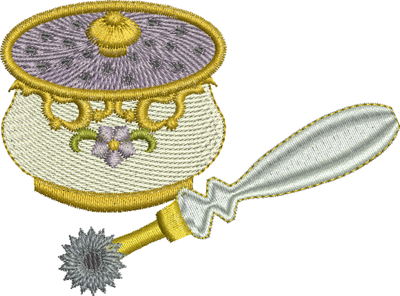 Antique Pattern marker Embroidery design by Sue Box