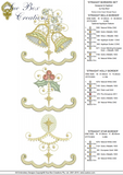 Christmas Straight Border Set Embroidery Motif - 14 by Sue Box