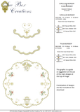 Christmas Circular Border - Plain Circular Border Embroidery Motif 22