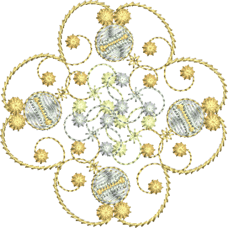 Small Bell Christmas Embroidery design by Sue Box