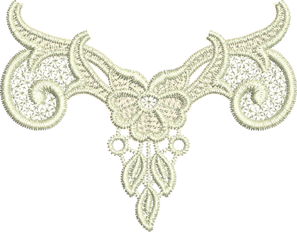 Lace - Tama Embroidery Design by Sue Box