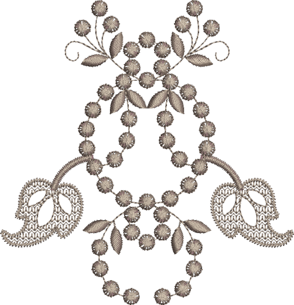 Flowers A Cutwork Embroidery Motif by Sue Box