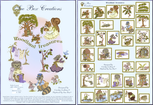 Woodland Treasures collection by Sue Box - Full Collection
