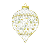 Christmas Bauble Design 3 - Embroidery Motif by Sue Box