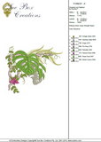 Floral Forest Foliage A Embroidery Motif - 09 -Zoo Babies by Sue Box