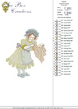 Dressmaker Hilda Embroidery Motif - 17 by Sue Box